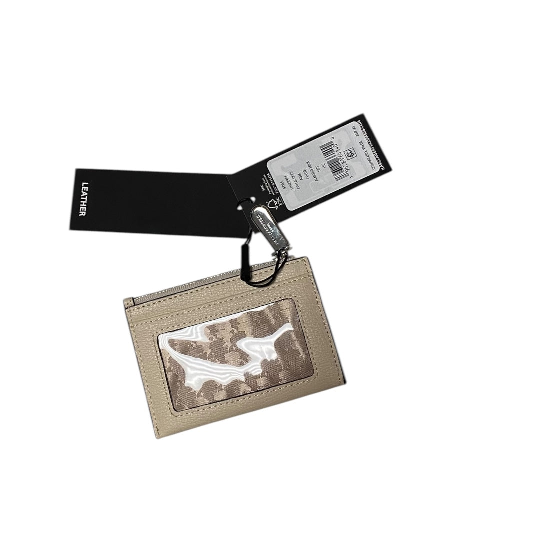 Wallet Designer By Karl Lagerfeld In Cream, Size:Small
