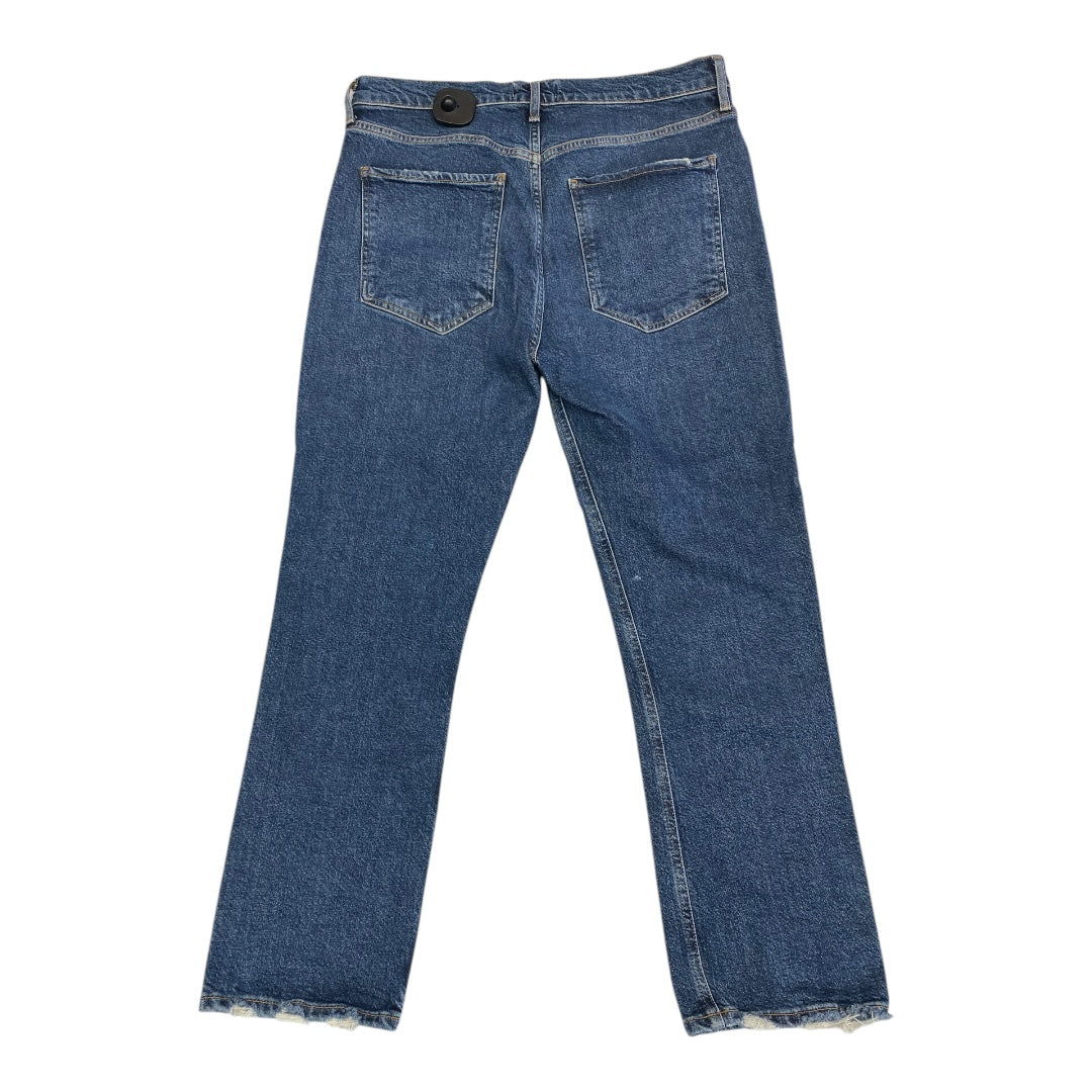 Jeans Boyfriend By Agolde In Blue Denim, Size:12