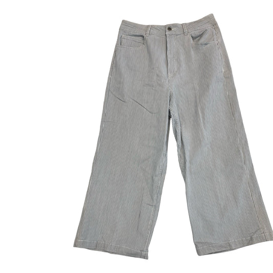 Pants Wide Leg By Dear John In Striped Pattern, Size:12