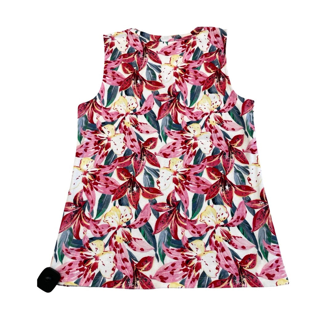 Top Sleeveless By Chicos In Multi, Size:M