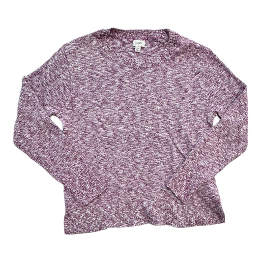 Sweater By J. Crew In Purple, Size:Xs