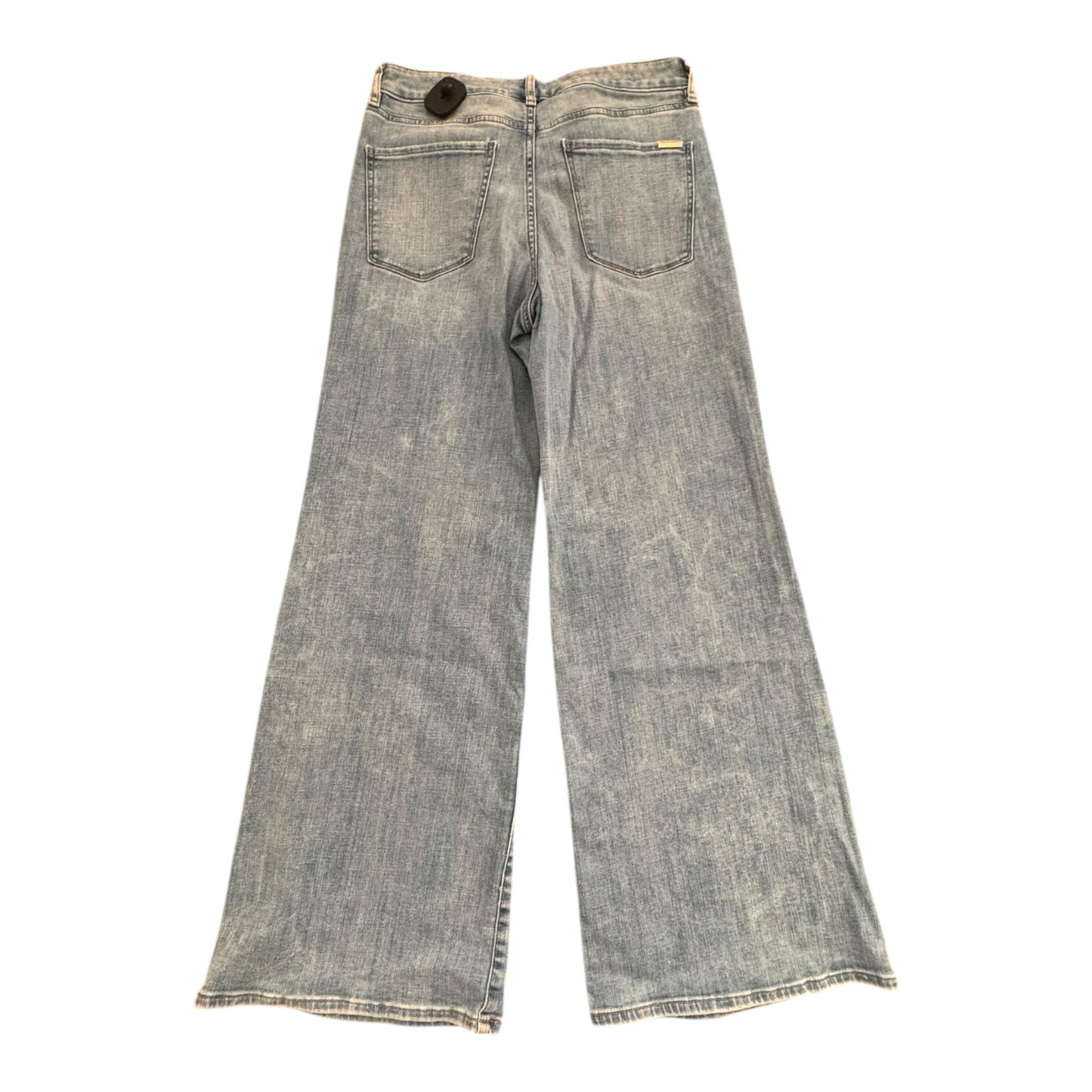 Jeans Wide Leg By White House Black Market In Blue Denim, Size:8