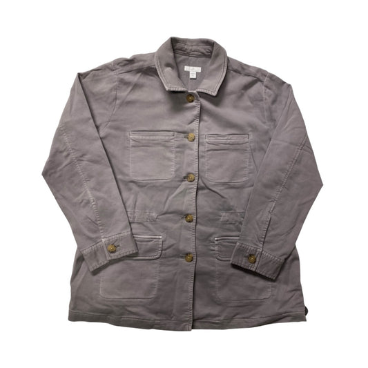 Blazer By J. Jill In Grey, Size:Mp