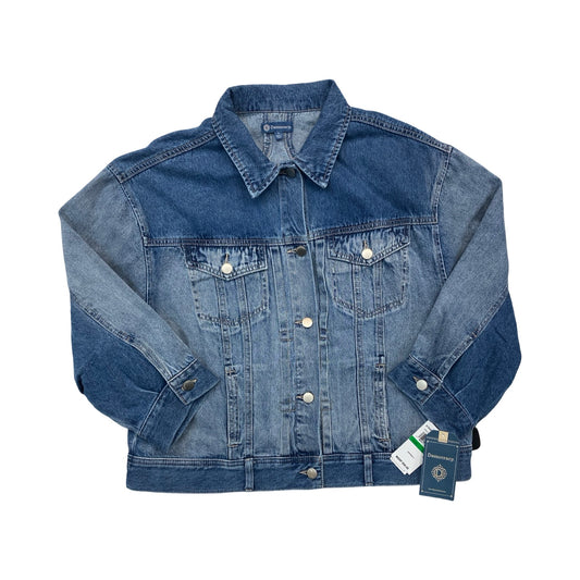 Jacket Denim By Democracy In Blue Denim, Size:L