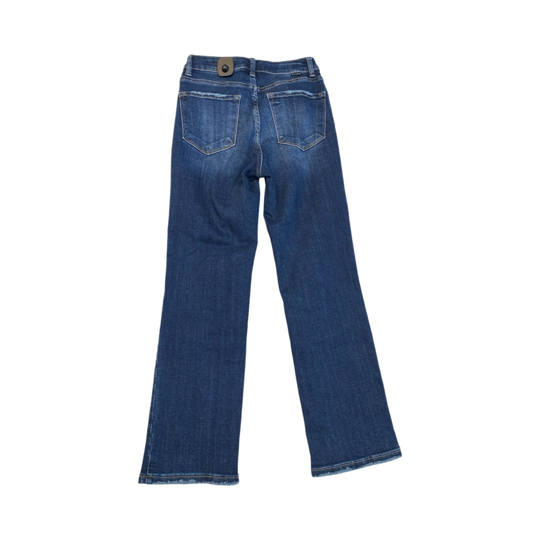 Jeans Straight By Risen In Blue Denim, Size:0