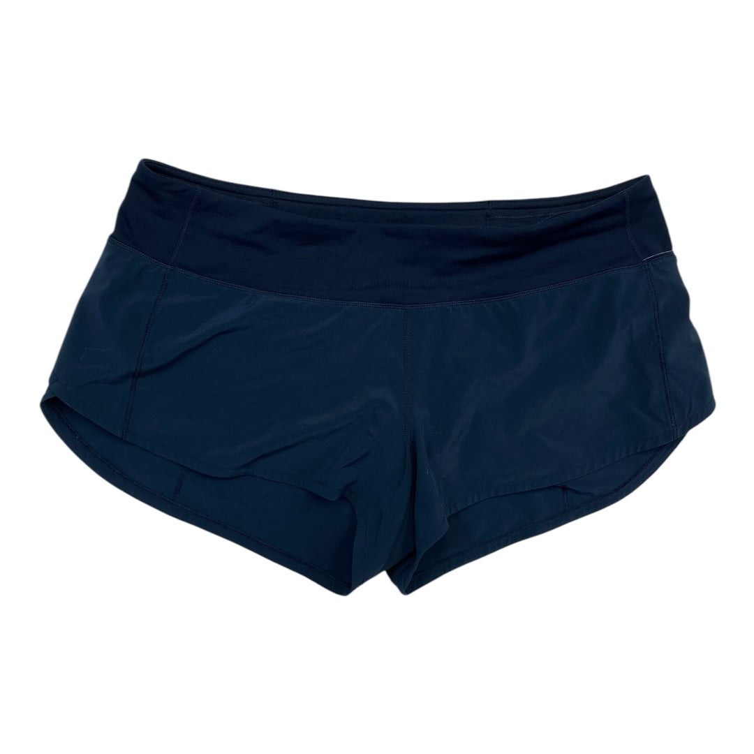 Athletic Shorts By Lululemon In Navy, Size:8