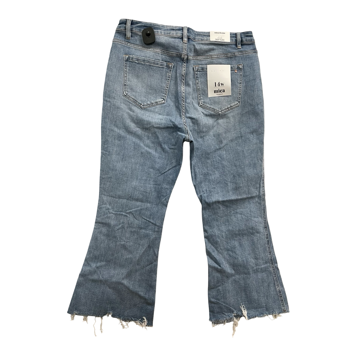 Jeans Flared By Cmc Mica In Blue Denim, Size:14