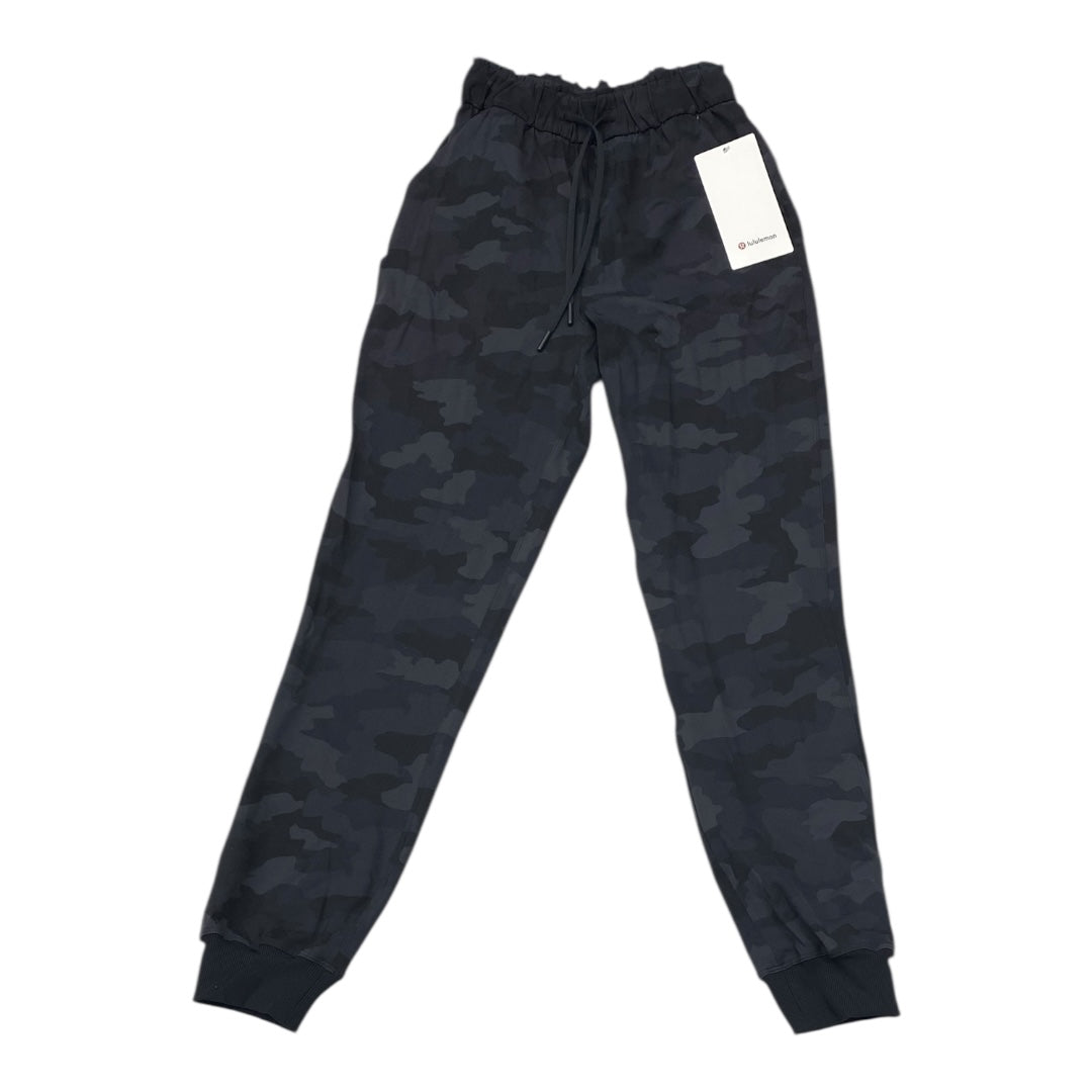 Athletic Pants By Lululemon In Camouflage Print, Size:4