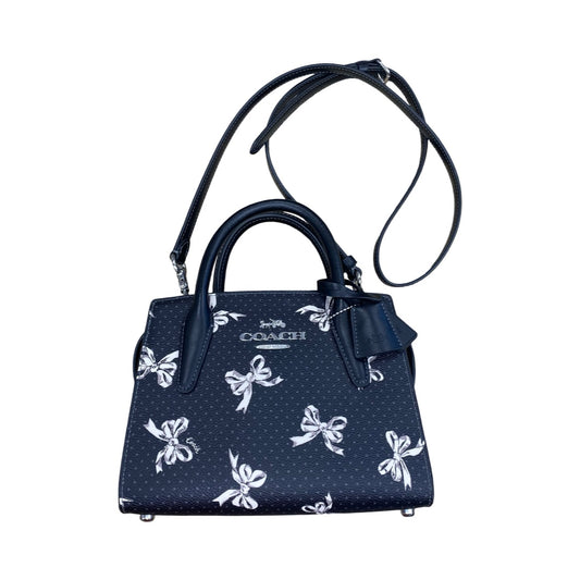 Handbag Designer By Coach In Black, Size:Small