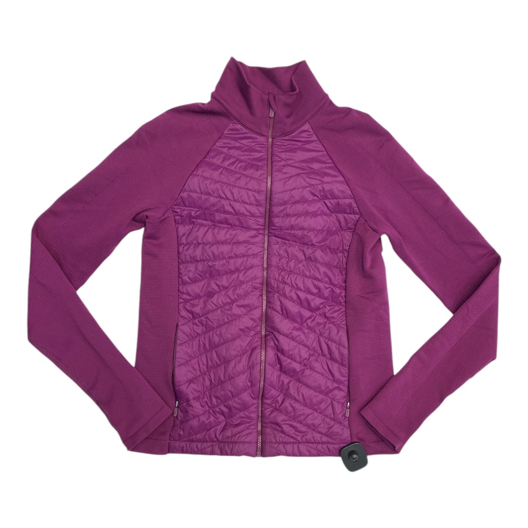 Athletic Jacket By Athleta In Purple, Size:Xs