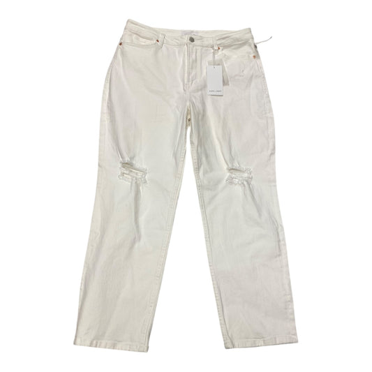 Jeans Straight By Dear John In White Denim, Size:12