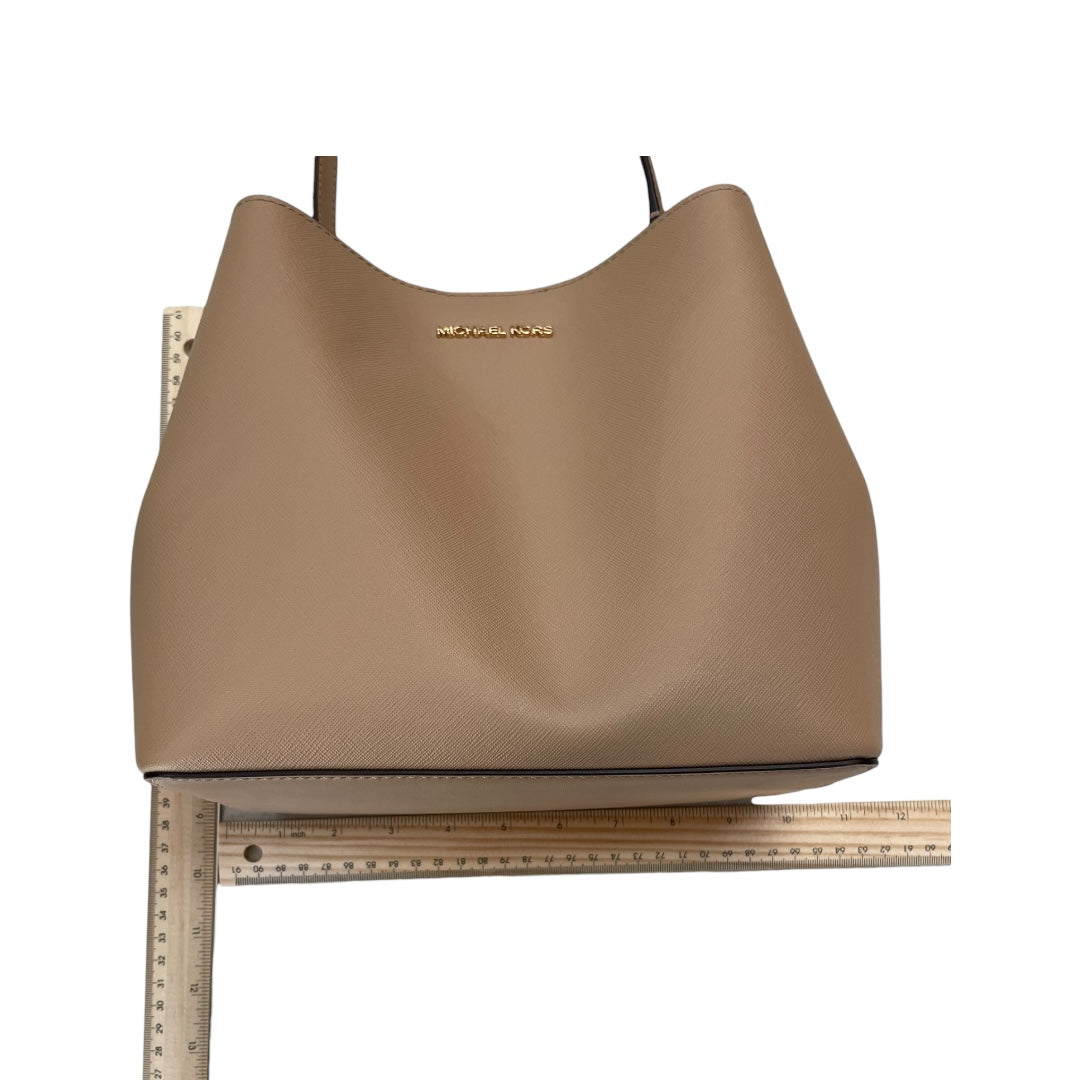 Handbag Designer By Michael Kors In Tan, Size:Medium