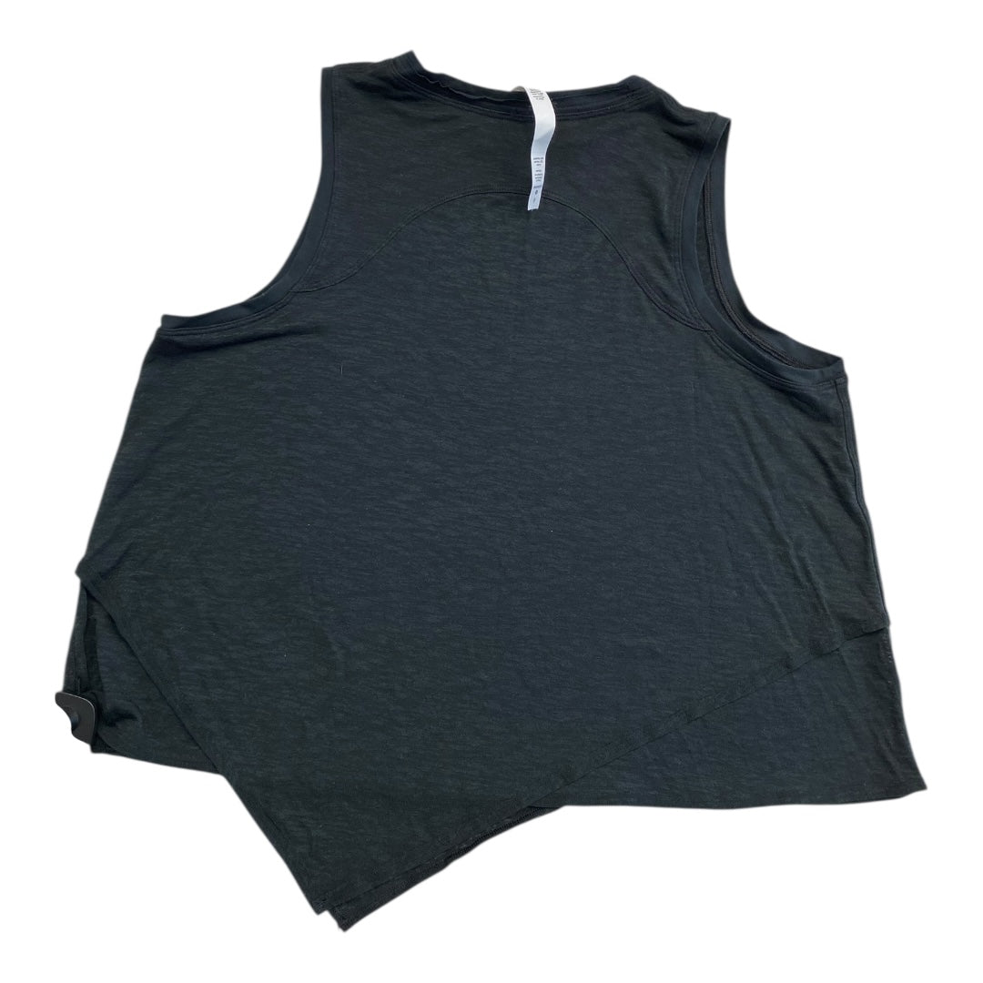 Athletic Tank Top By Lululemon In Black, Size:8