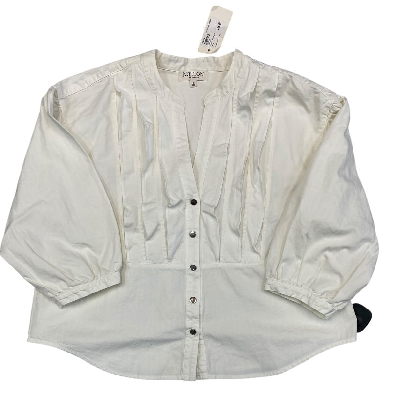 Top Ls By Nation In White, Size:S