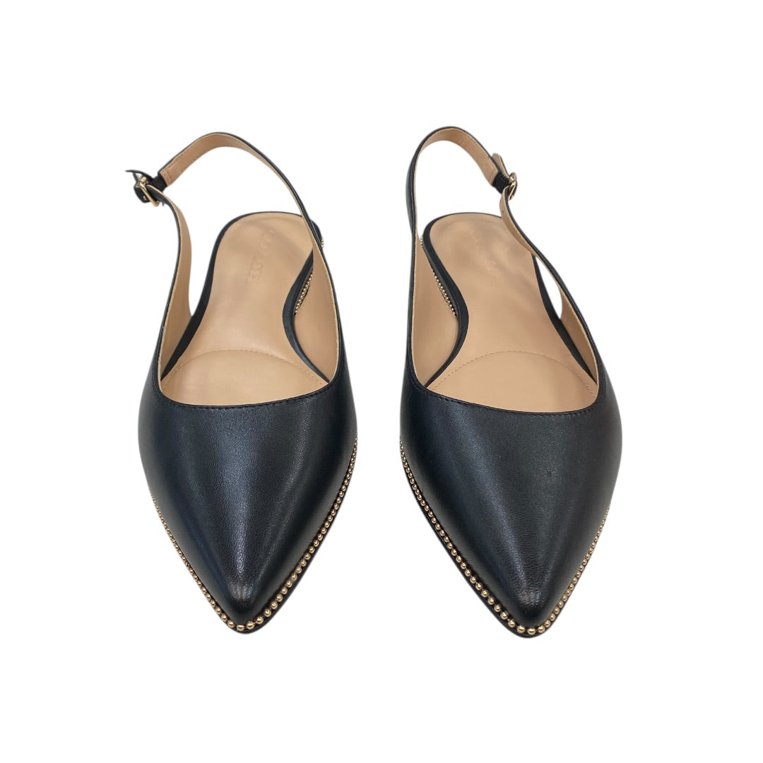 Shoes Designer By Coach In Black, Size:8.5