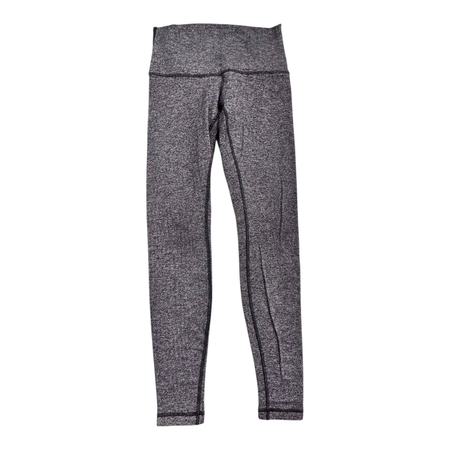 Athletic Leggings By Lululemon In Grey, Size:6