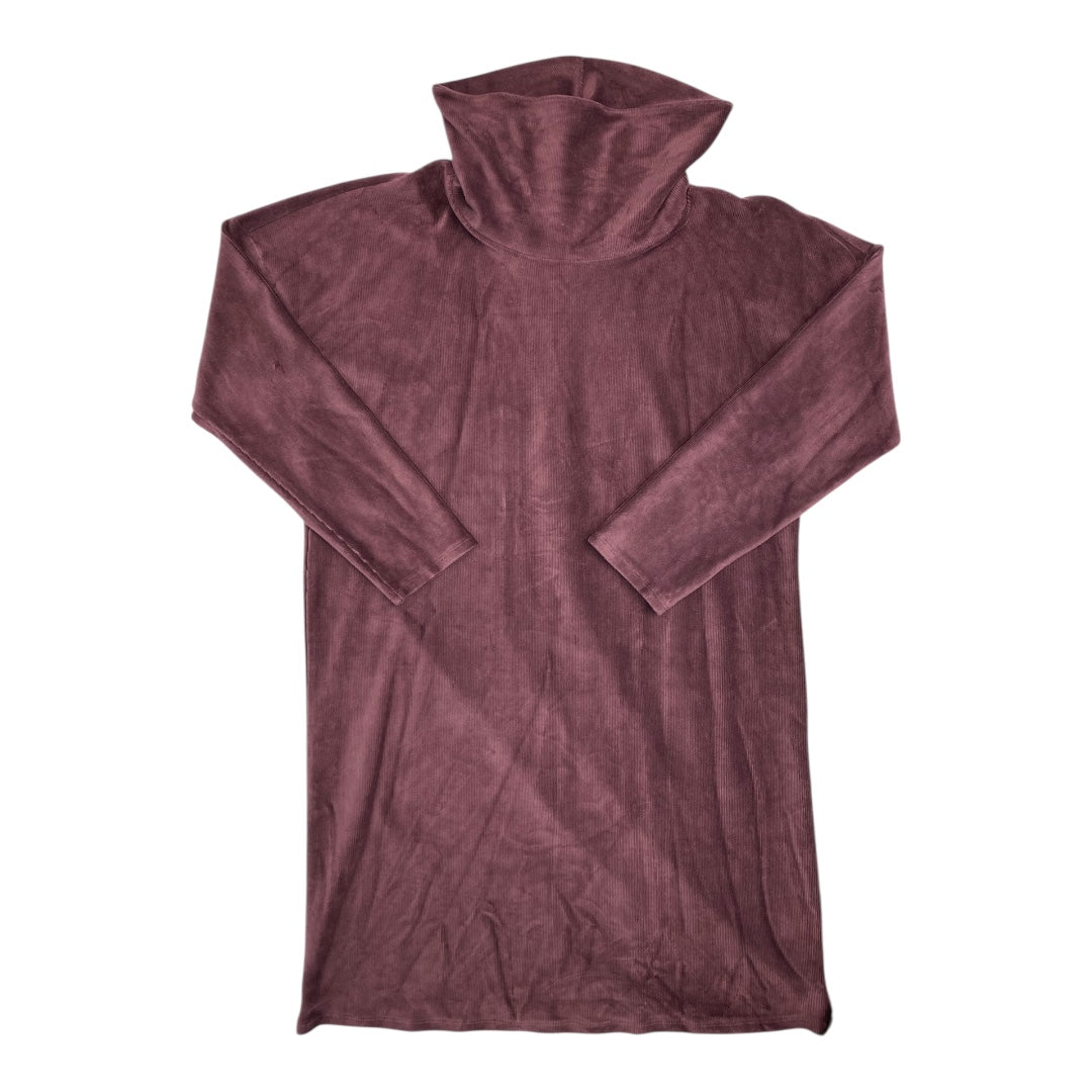 Dress Casual Midi By Pure Jill In Maroon, Size:L