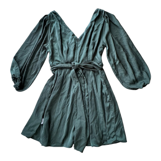 Dress Party Short By Banana Republic In Green, Size:6