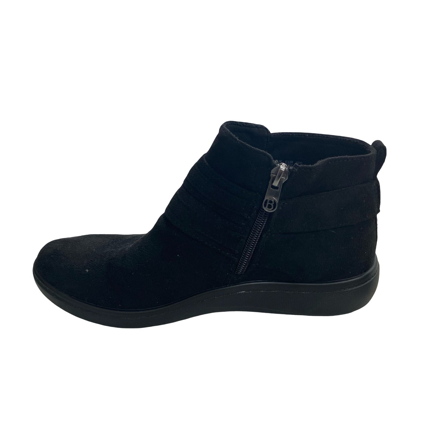 Boots Ankle Flats By Life Stride In Black, Size:6.5