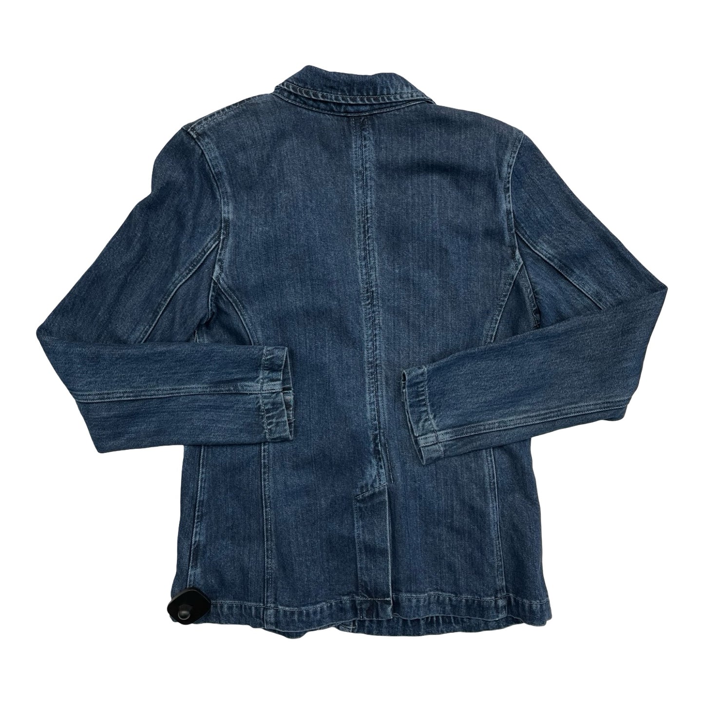 Blazer By Lucky Brand In Blue Denim, Size:S
