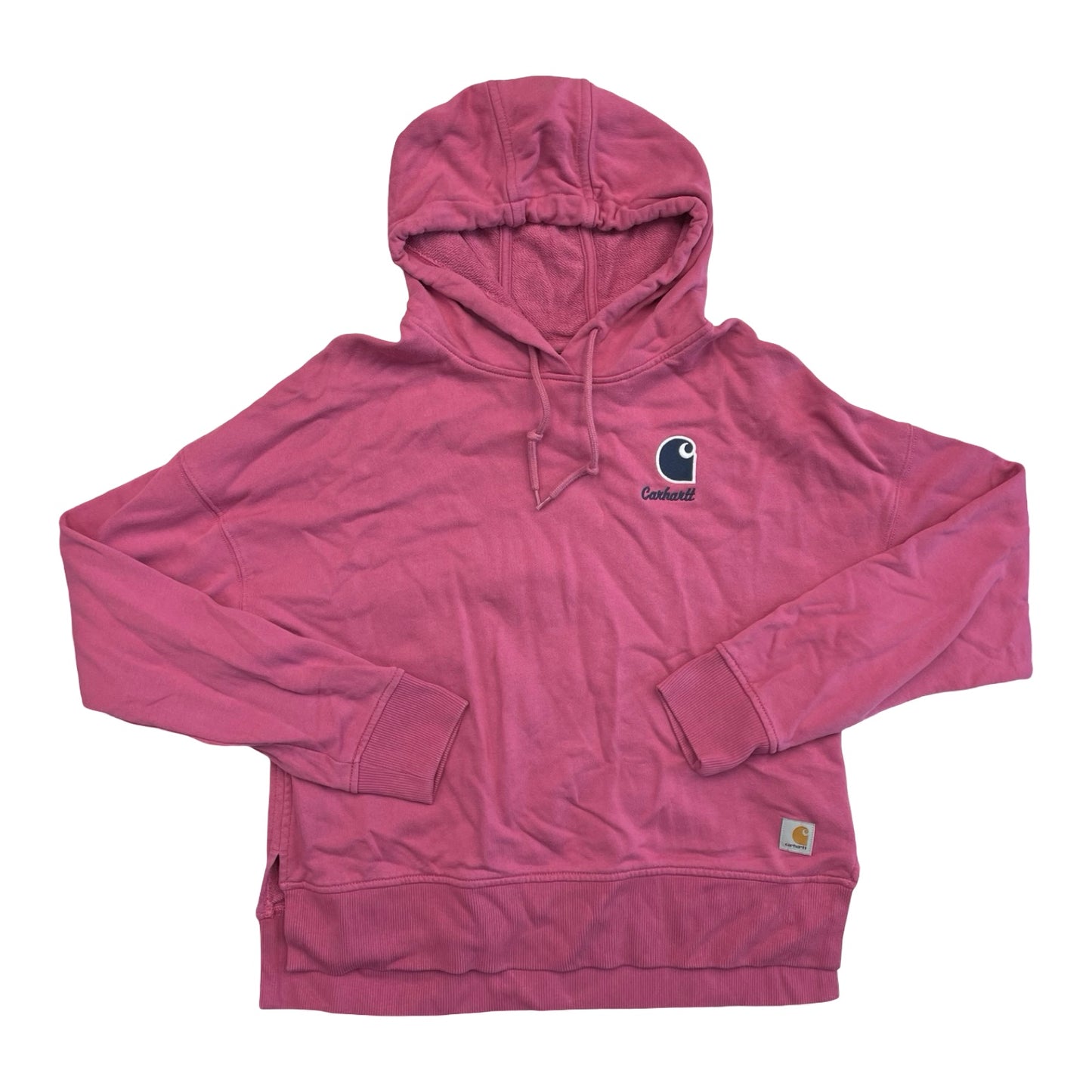 Sweatshirt Hoodie By Carhartt In Pink, Size:M
