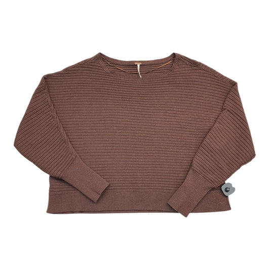 Sweater By Free People In Brown, Size:Xl