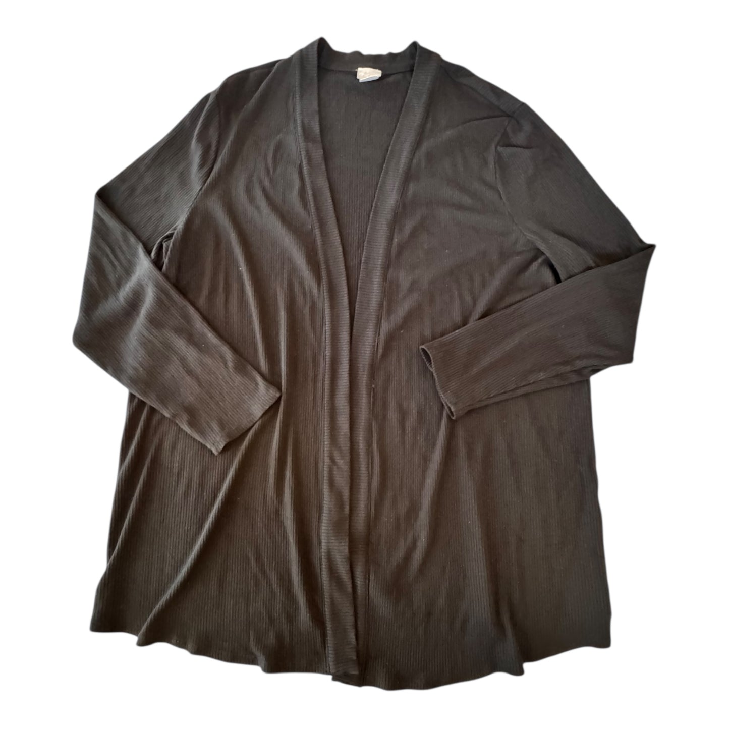 Cardigan By Chicos In Black, Size:Xxl