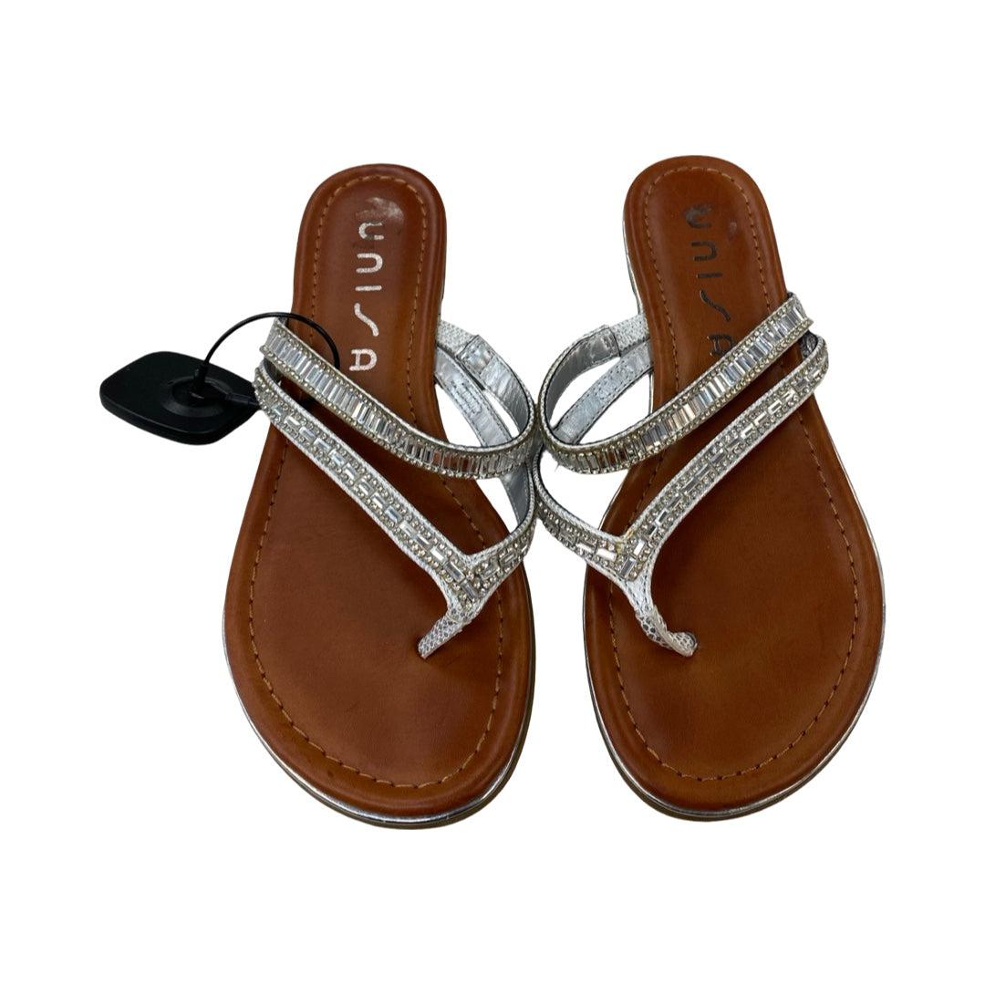 Sandals Flip Flops By Unisa In Multi, Size:7