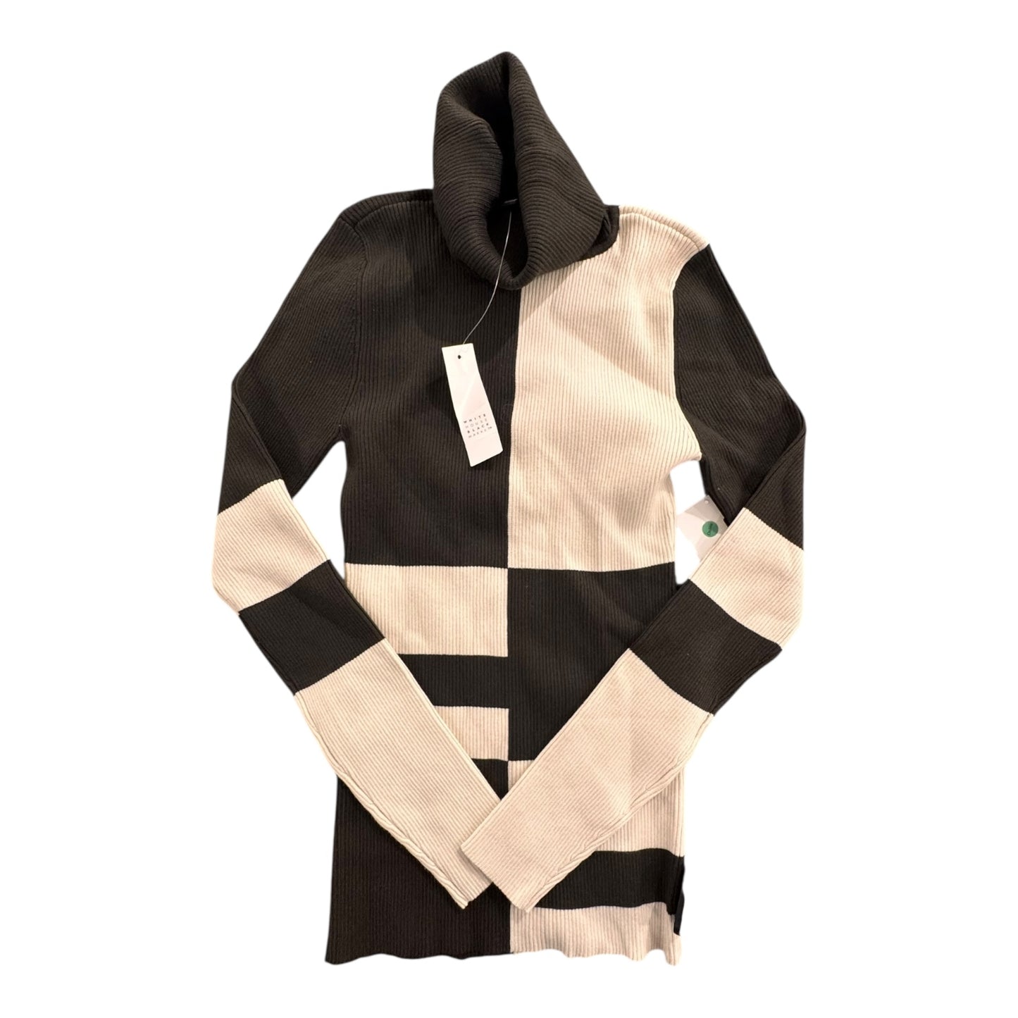 Sweater By White House Black Market In Green & Tan, Size:Xs