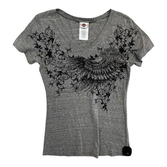 Top Ss Basic By Harley Davidson In Black & Grey, Size:M