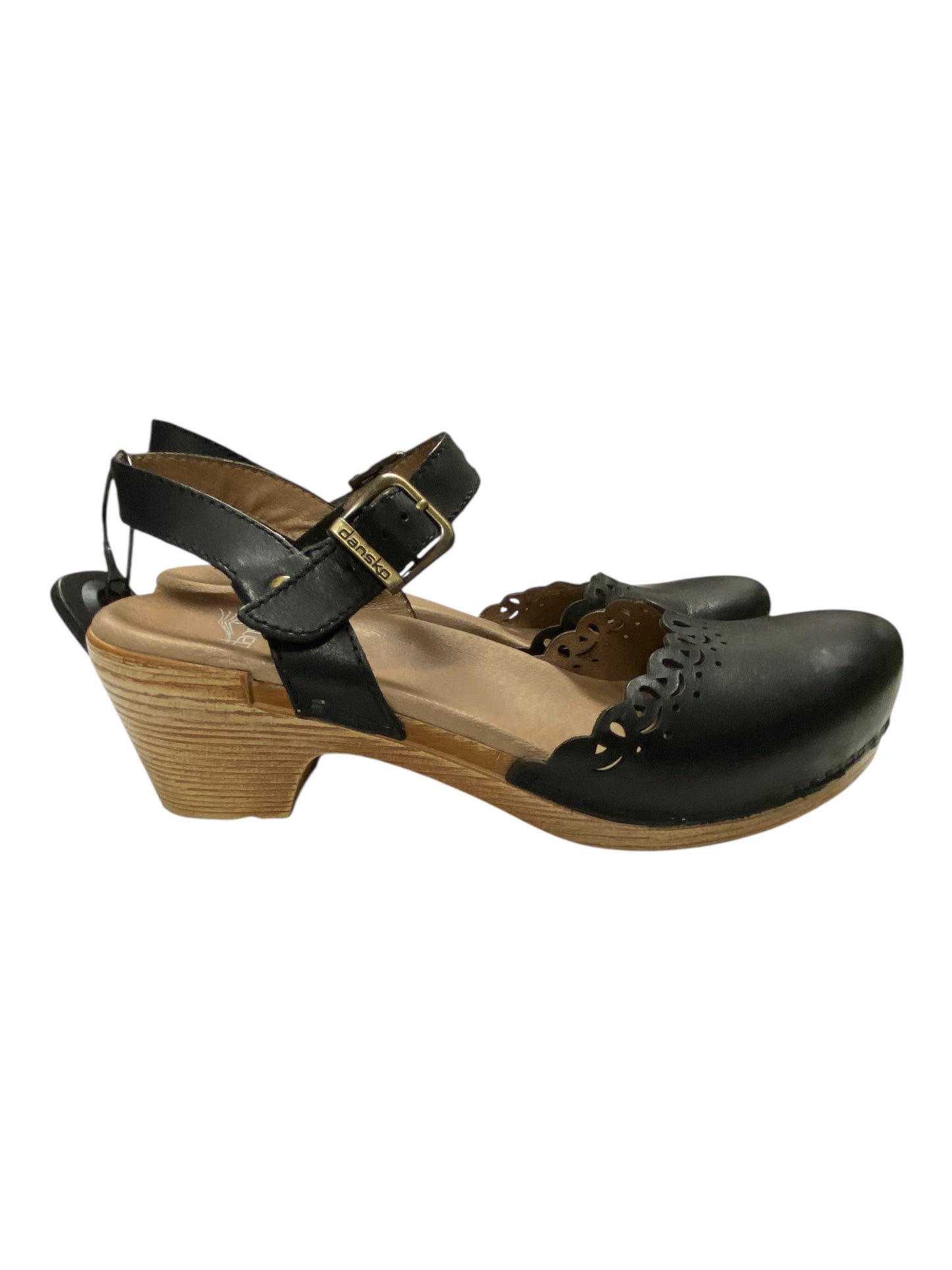 Shoes Heels Block By Dansko In Black, Size:8.5