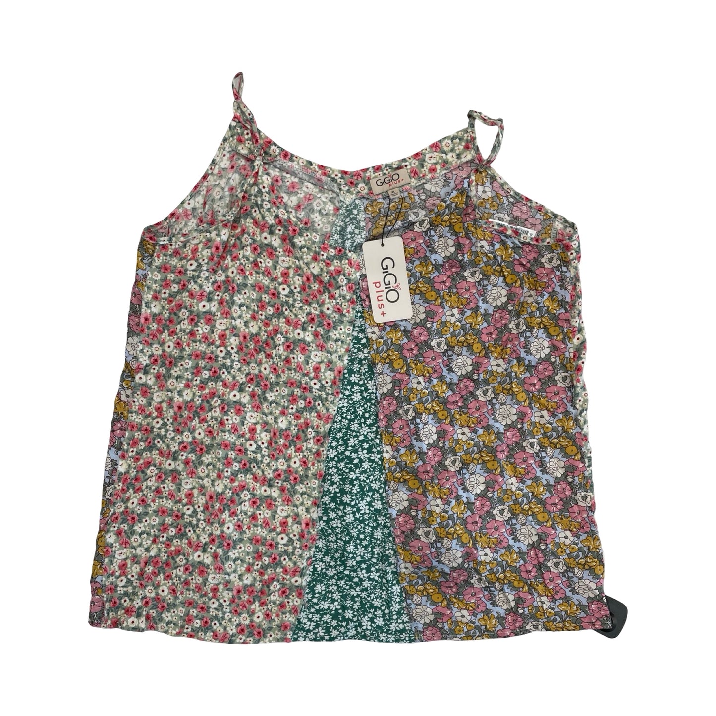 Top Sleeveless By Gigio In Multi, Size:Xl