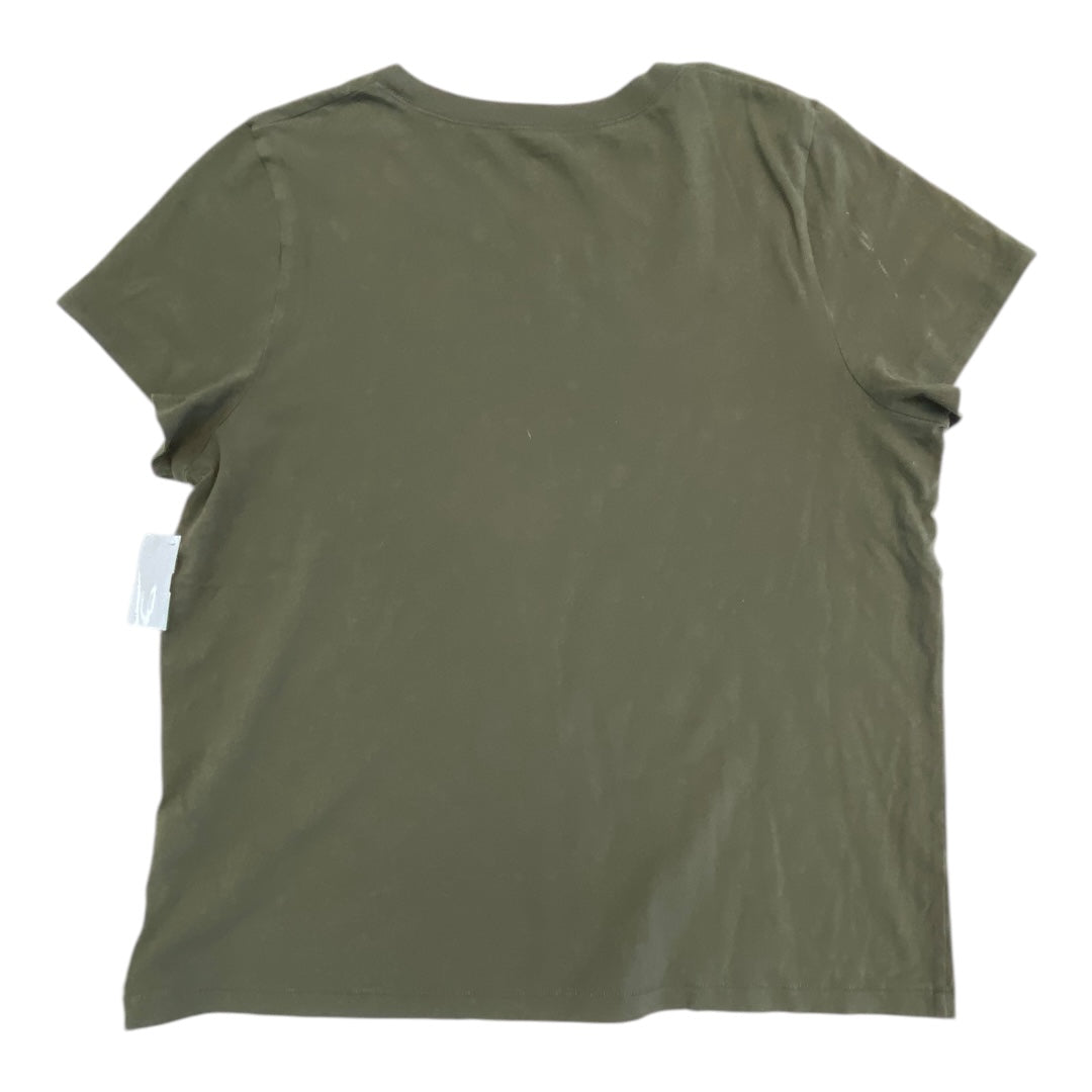 Top Ss Basic By Madewell In Green, Size:L