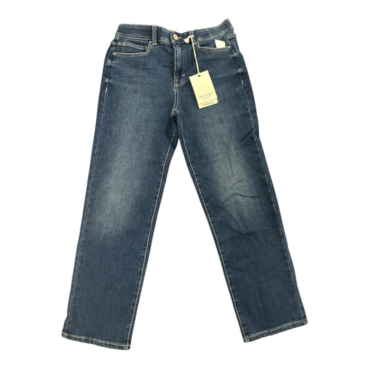 Jeans Straight By Curve Appeal In Blue, Size:6