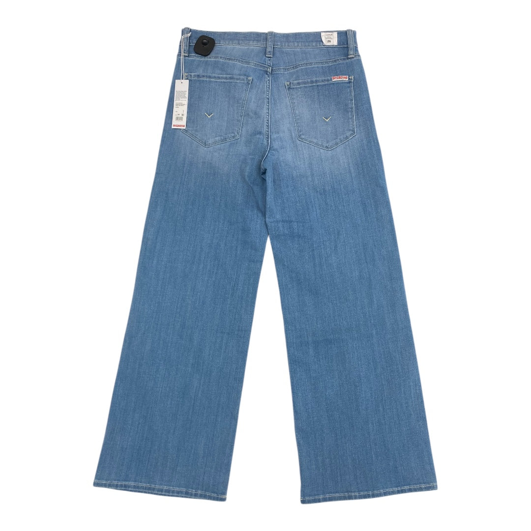 Jeans Straight By Hudson In Blue Denim, Size:6