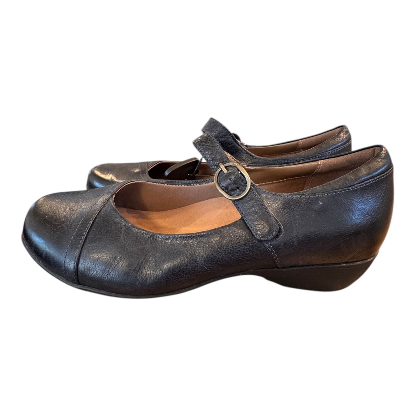 Shoes Heels Block By Dansko In Navy, Size:9.5