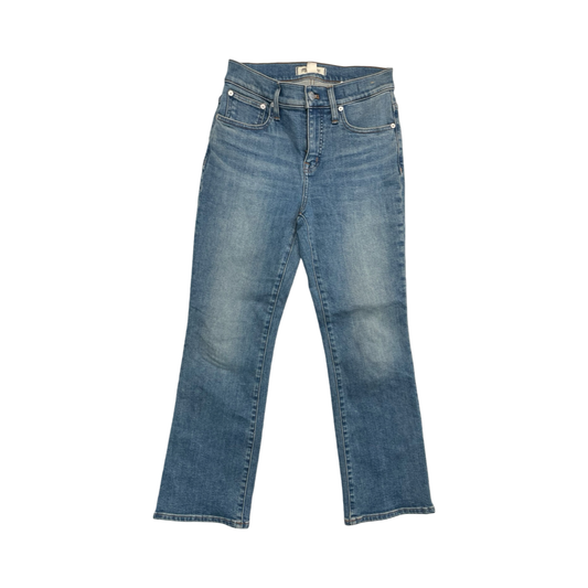 Jeans Straight By Madewell In Blue Denim, Size:0