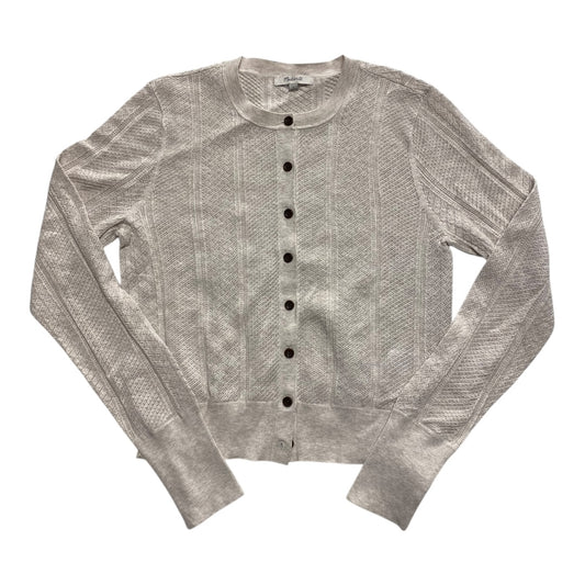 Sweater Cardigan By Madewell In Grey, Size:L