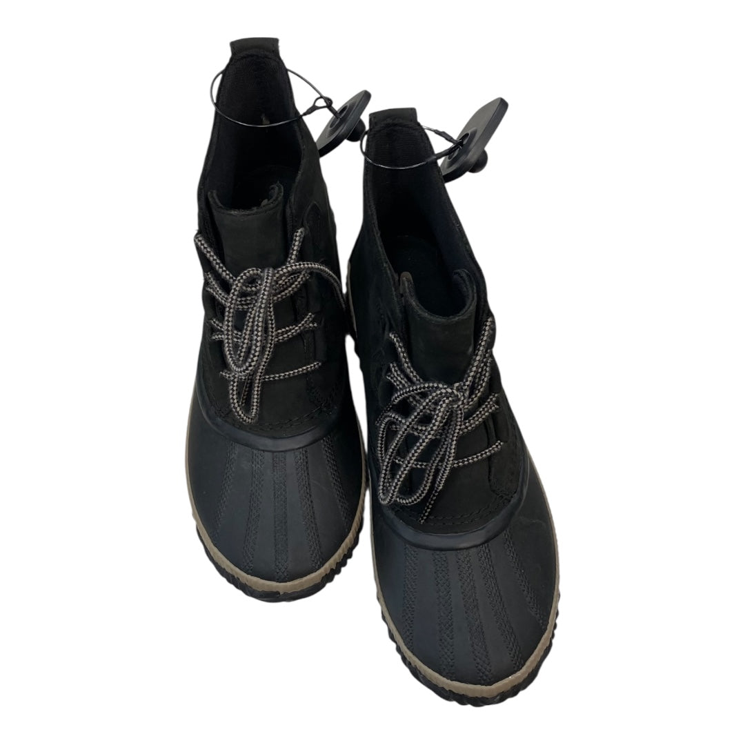Boots Designer By Sorel In Black, Size:10