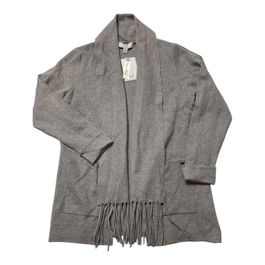 Sweater Cardigan By Magaschoni In Grey, Size:L