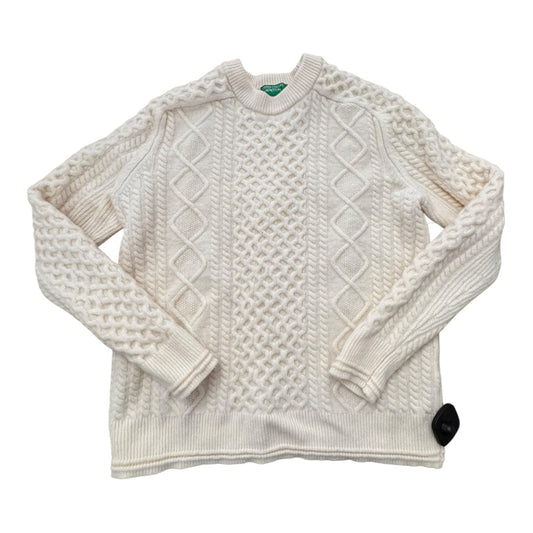 Sweater By UNITED COLORS OF BENETTON In Cream, Size:S