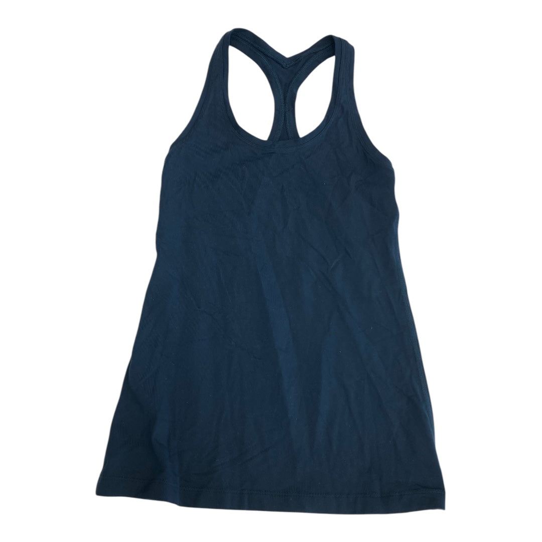 Athletic Tank Top By Lululemon In Navy, Size:4