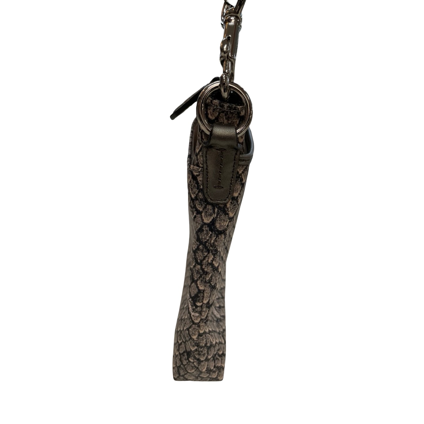 Handbag Designer By Coach In Snakeskin Print, Size:Small
