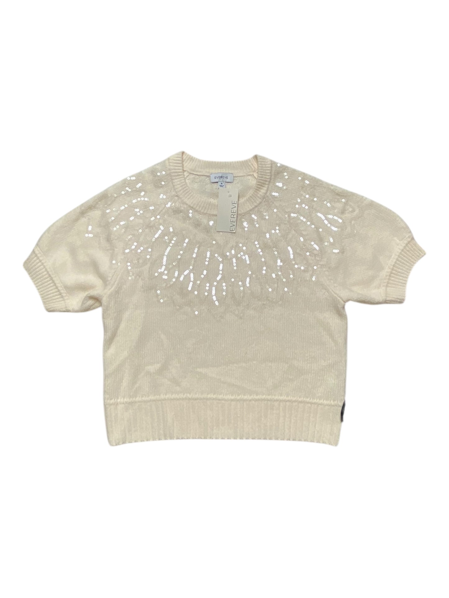 Sweater Ss By Evereve In Cream, Size:M