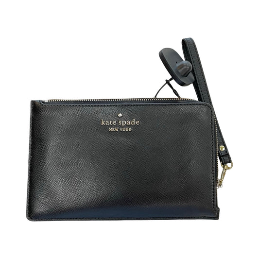 Wristlet Designer By Kate Spade In Black, Size:Medium