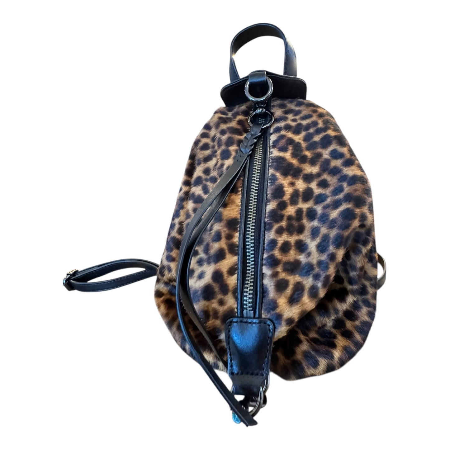 Backpack Designer By Rebecca Minkoff In Animal Print, Size:Small