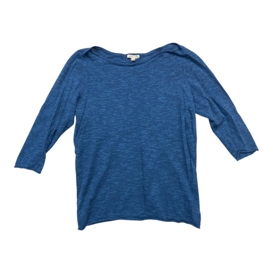 Sweater Designer By Eileen Fisher In Blue, Size:M