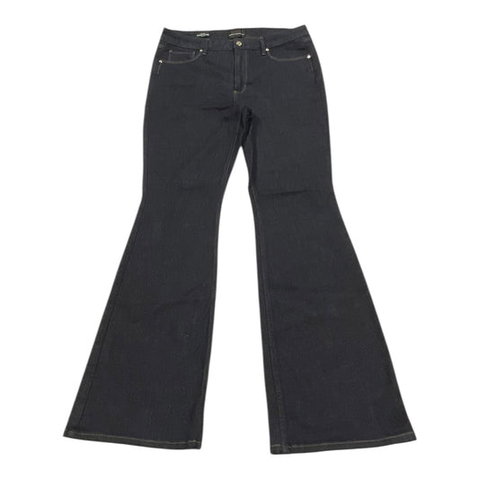 Jeans Flared By White House Black Market In Blue Denim, Size:12