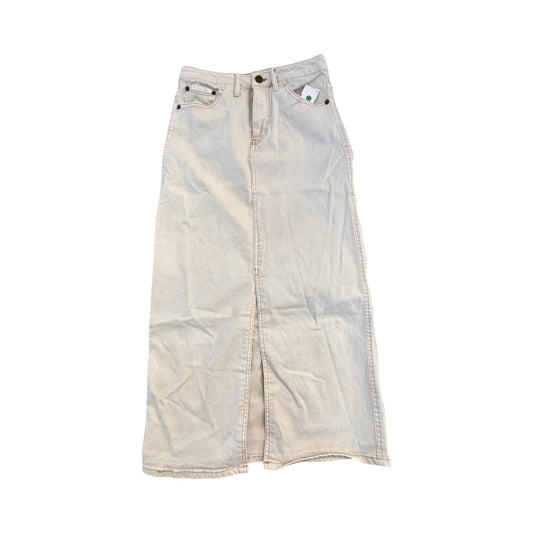 Skirt Maxi By Oat In Cream, Size:2