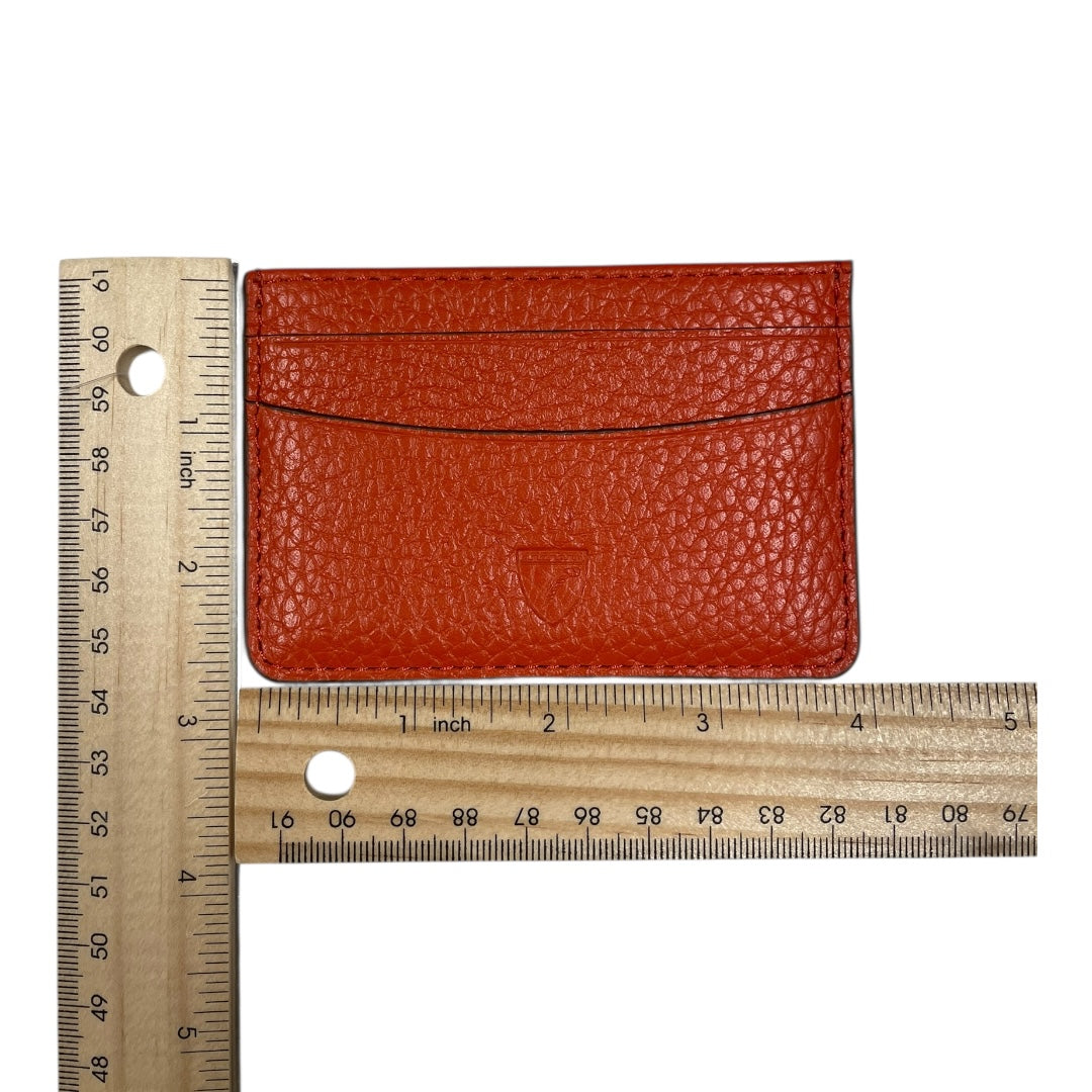 Wallet By ASPINAL OF LONDON In Orange, Size:Small